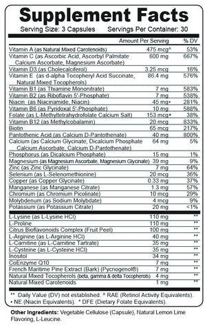 Cardio Multivitamin Synergy Formula