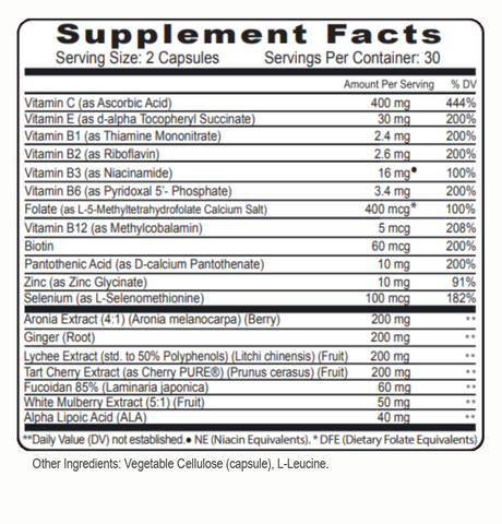 Healthy Immunity Synergy Formula.