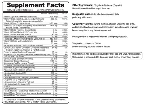 Cardio Multivitamin Synergy Formula
