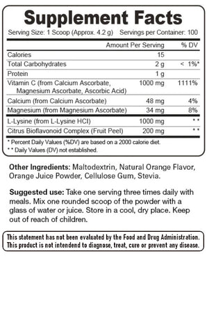 LysinC Drink Mix™ 420 g (0.92 lb)