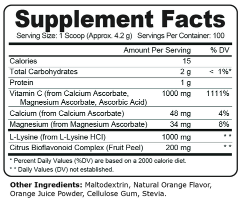 LysinC Drink Mix™ 420 g (0.92 lb)